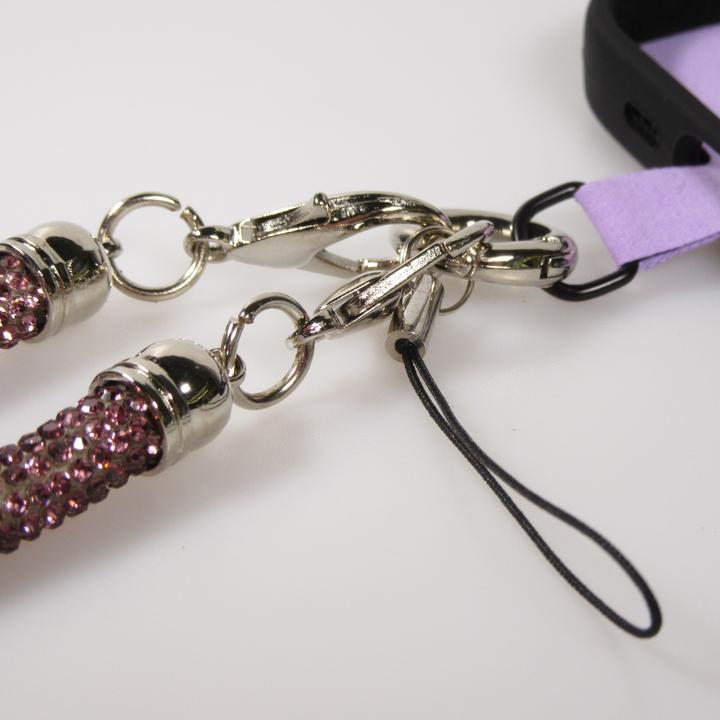 Actual product image PhoneLook Universelle Glitzer Strass Smartphone-Hülle Lanière