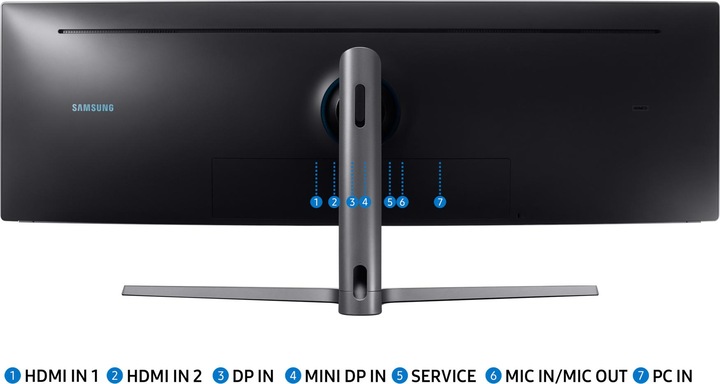 Produktbild Samsung LC49HG90DMRXEN (3840 x 1080 Pixel, 49")