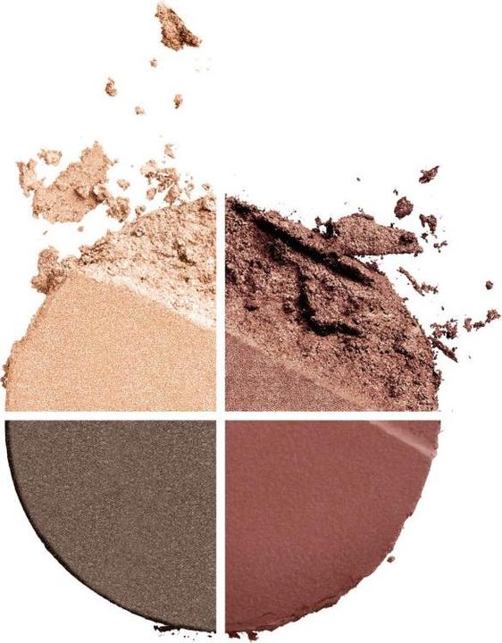 Actual product image Clarins Ombre Skin - Ombre Eyeshadow Quartet Palette (No. 10 - Maple Gradation)