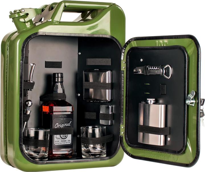 Image du produit Amavel Bar à bidons, équipé, vert