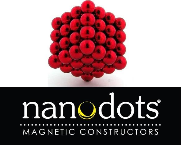 Actual product image Nanodots 216 balls RED Edition