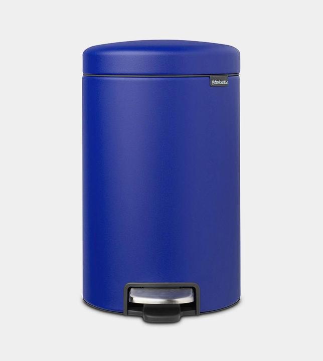 Actual product image Brabantia Pedal Bin Newicon 12 L Mineral Powerful Blue (12 l)