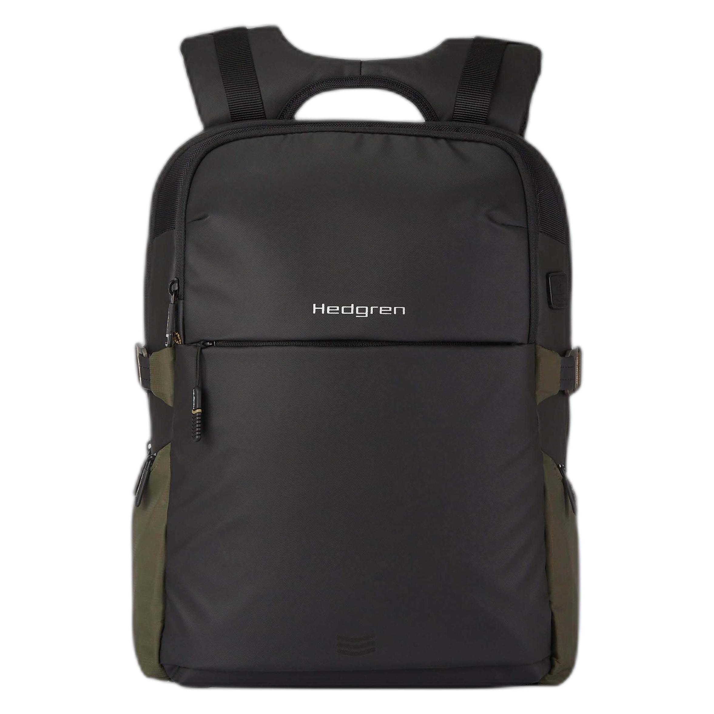 Hedgren Commute Rail Laptoprugzak Urban Jungle (15.60"), Notebooktasche, Grün, Schwarz