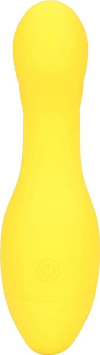 Produktbild Loveline Mini Curved Tip Vibrator - Flirty Banana