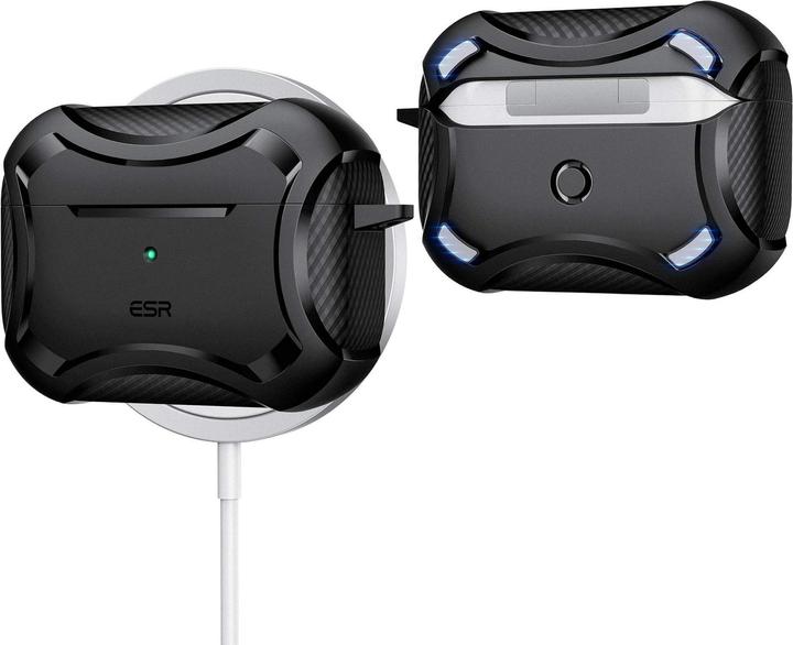 Actual product image ESR Cyber Tough Case with HaloLock (Charging case cover)