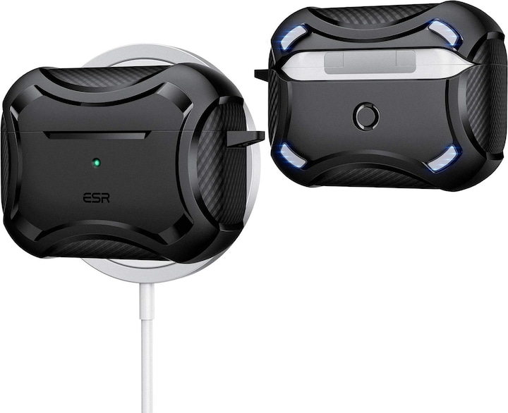 Actual product image ESR Cyber Tough Case with HaloLock (Charging case cover)