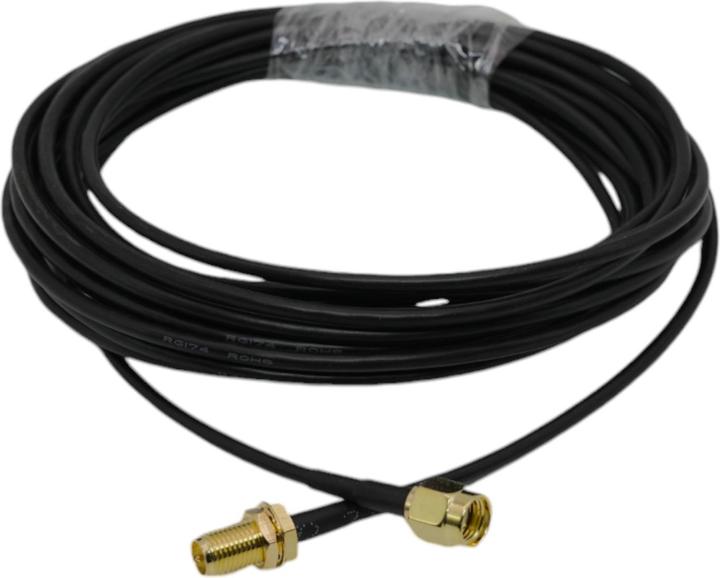 Actual product image Purecrea 5m Coaxial Verlängerungskabel RP SMA Male auf RP SMA Female (Antenna cable)