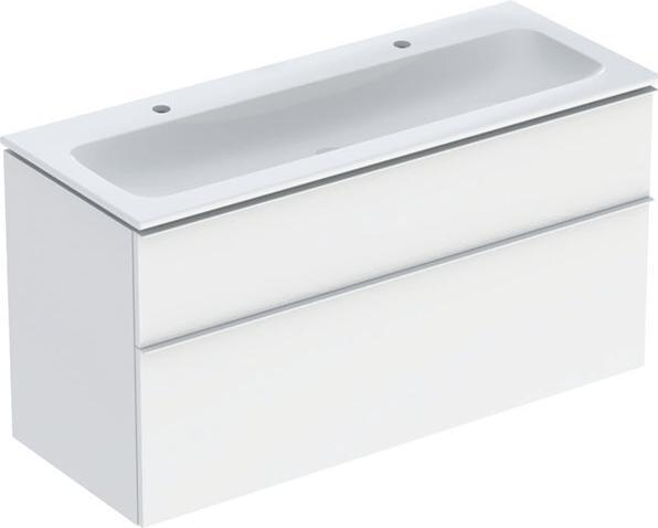 Image du produit Geberit iCon Set lavabo pour meubles avec meuble sous lavabo, 2 tiroirs, 120x63x48 cm, 502334