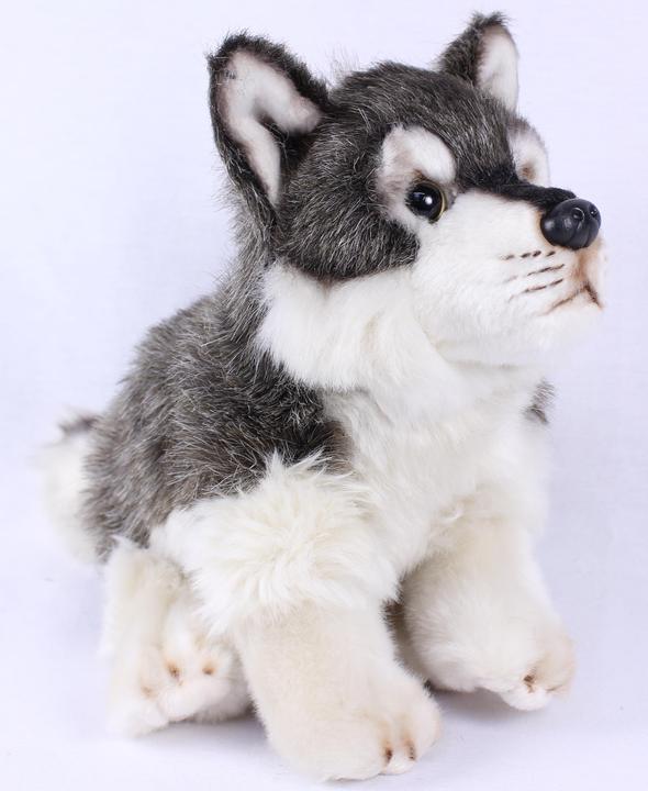 Produktbild Uniring Junger Plüschwolf (20 cm)