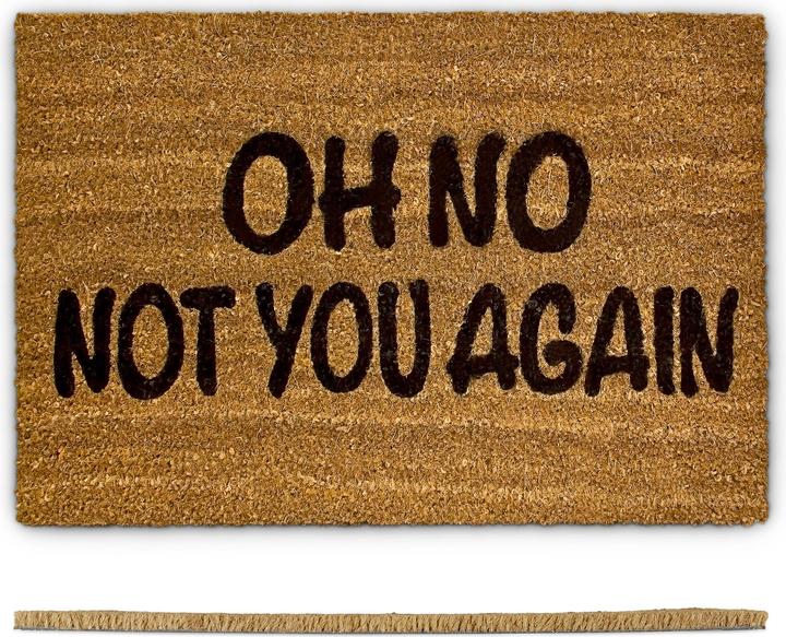 Relaxdays Doormat coconut (40 x 60 x 1.5 cm)