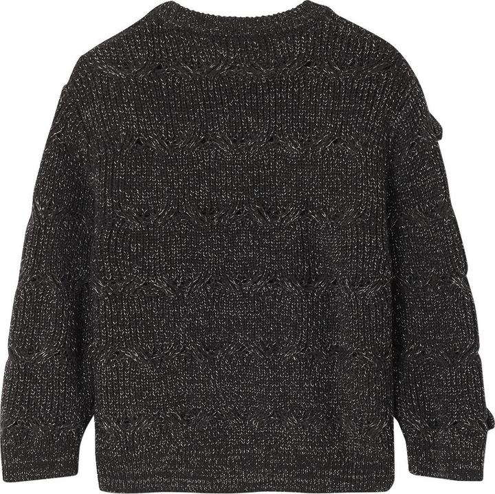 Produktbild Vertbaudet Weihnachtspullover Mädchen mit Zopfmuster und Schleifen (140)