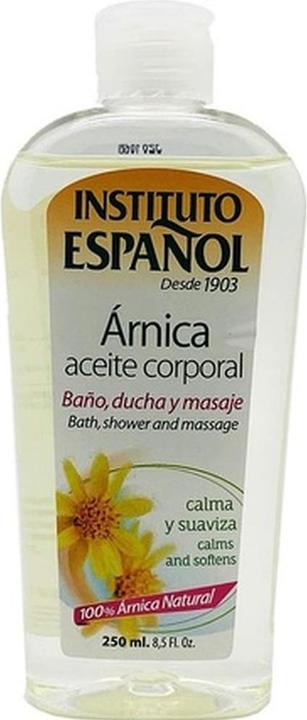 Instituto Español Arnica Body Oil Aches and Pain Relief Muscle Recovery and Therapy Aid 8.5 Fl.Oz 250ml (250 ml)