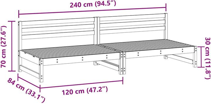 Produktbild vidaXL Ecksofa