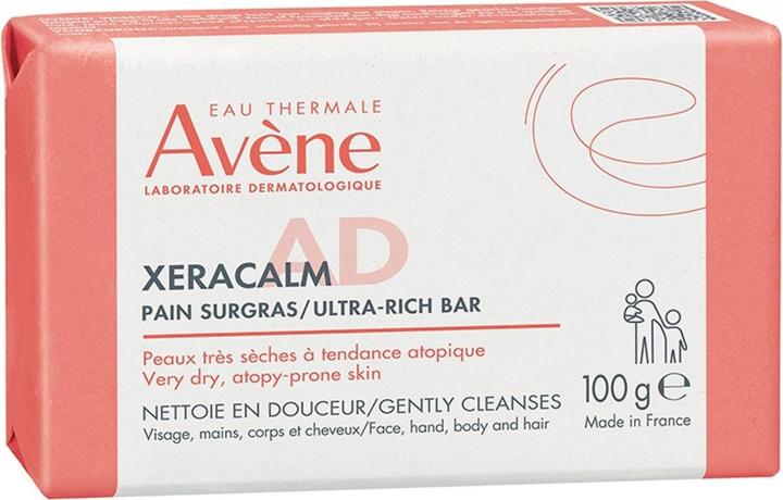 Actual product image Avène AvÃ¨ne - Bar soap for very dry and atopic skin XeraCalm (Ultra-Rich Bar) 100 g (Facial soap)