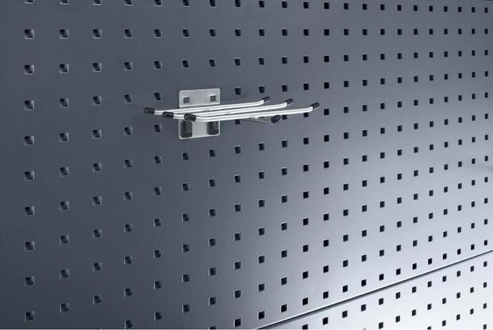 Productafbeelding Bott Zesvoudige houder B170xD150mm gegalvaniseerd geschikt voor geperforeerde panelen