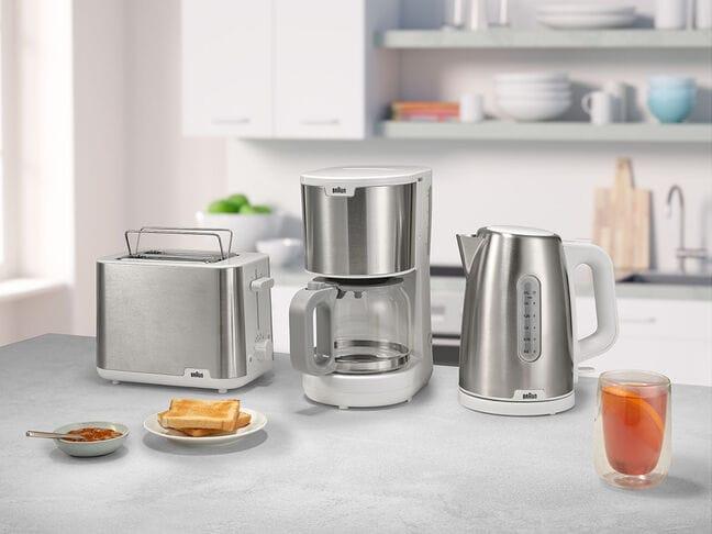 Actual product image Braun Toaster HT 1510 WH 2 slices
