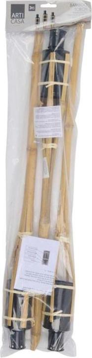 Actual product image Arti Casa Garden torch natural 3pcs