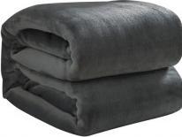 Productafbeelding Ruhhy Decke 1,6x2m - grau 22695 (200 x 160 cm)