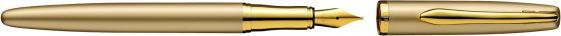 Produktbild Pelikan Füllhalter Jazz Noble Elegance P36 Gold Gelb Faltschachtel (Blau, Blue, 1x)