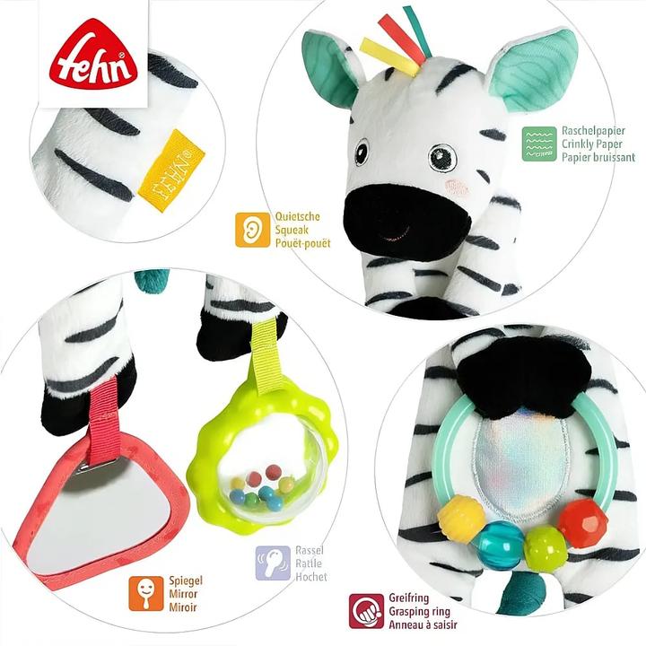 Image du produit Fehn Bean Bag Zebra