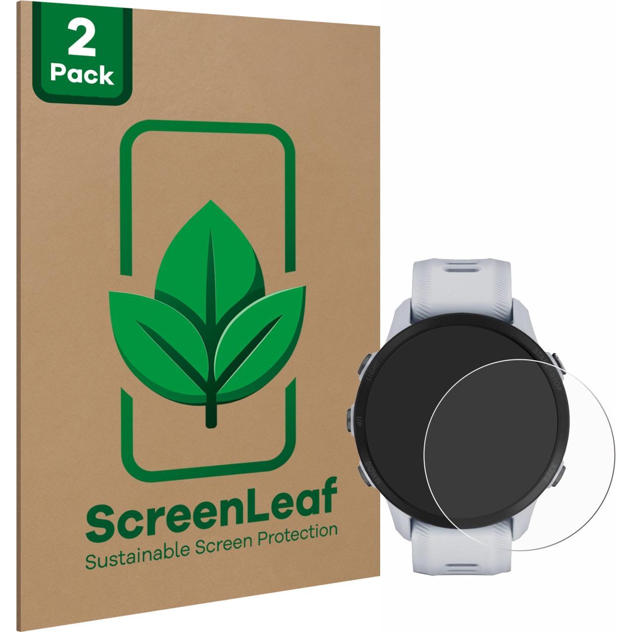Thumbnail - ScreenLeaf Schutzfolie nachhaltiger Displayschutz Displayschutzfolie Folie Klar Transparent, Smartwatch Schutzfolie, Tra...