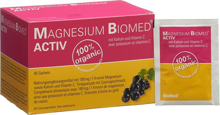 Image du produit Biomed Magnésium Activ (40 pièce(s), Sachet, 228 g)
