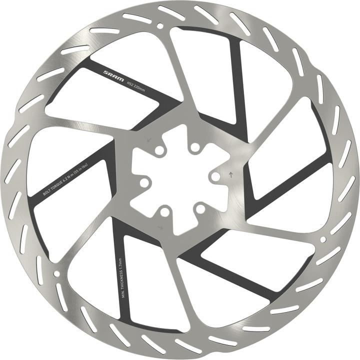 Sram Rotor HS2 Rounded 6-bolt 200mm (200 mm)