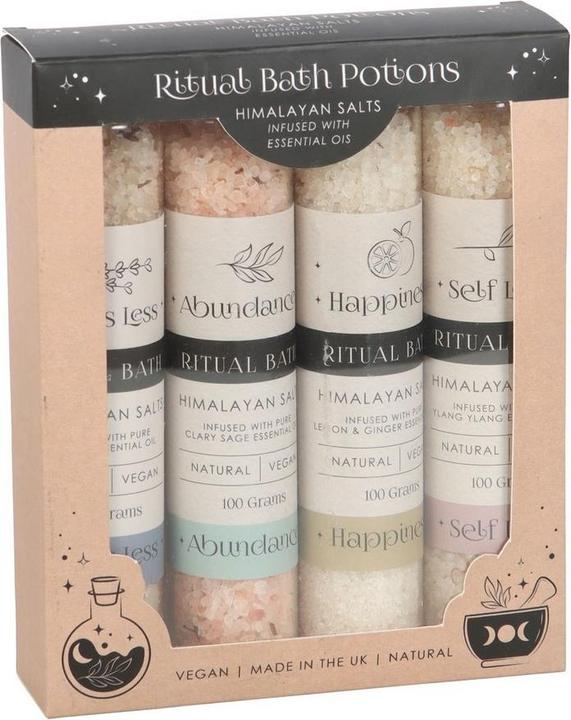 Actual product image Something Different Herbal Ritual Bath Salts (Pack of 4) (Bath salts)