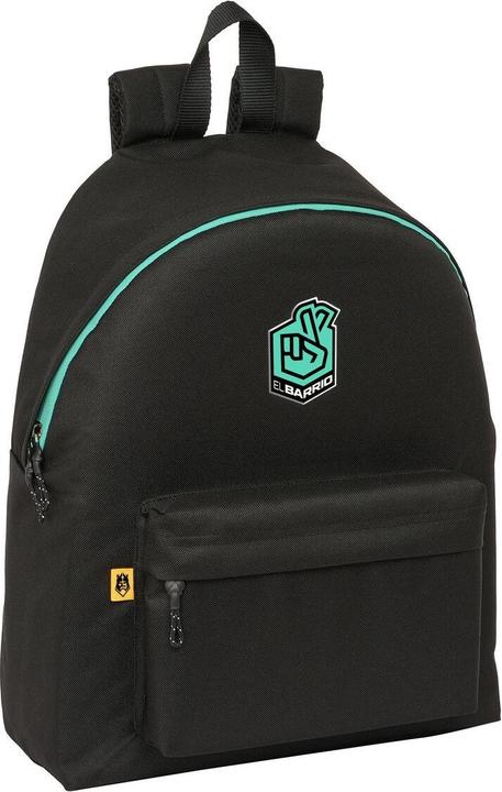 Actual product image Kings League School backpack El barrio Black 33 x 42 x 15 cm