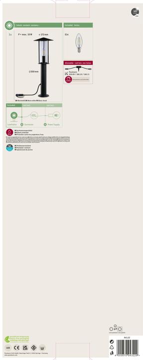 Produktbild Paulmann Outdoor Plug & Shine Classic (160 lm, E14, IP44)
