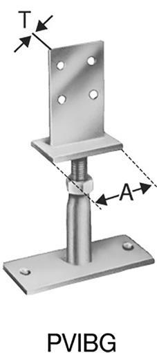 Image du produit Simpson Sst Pieds de support VARIO, type IB (Pied de support, 1 pcs)