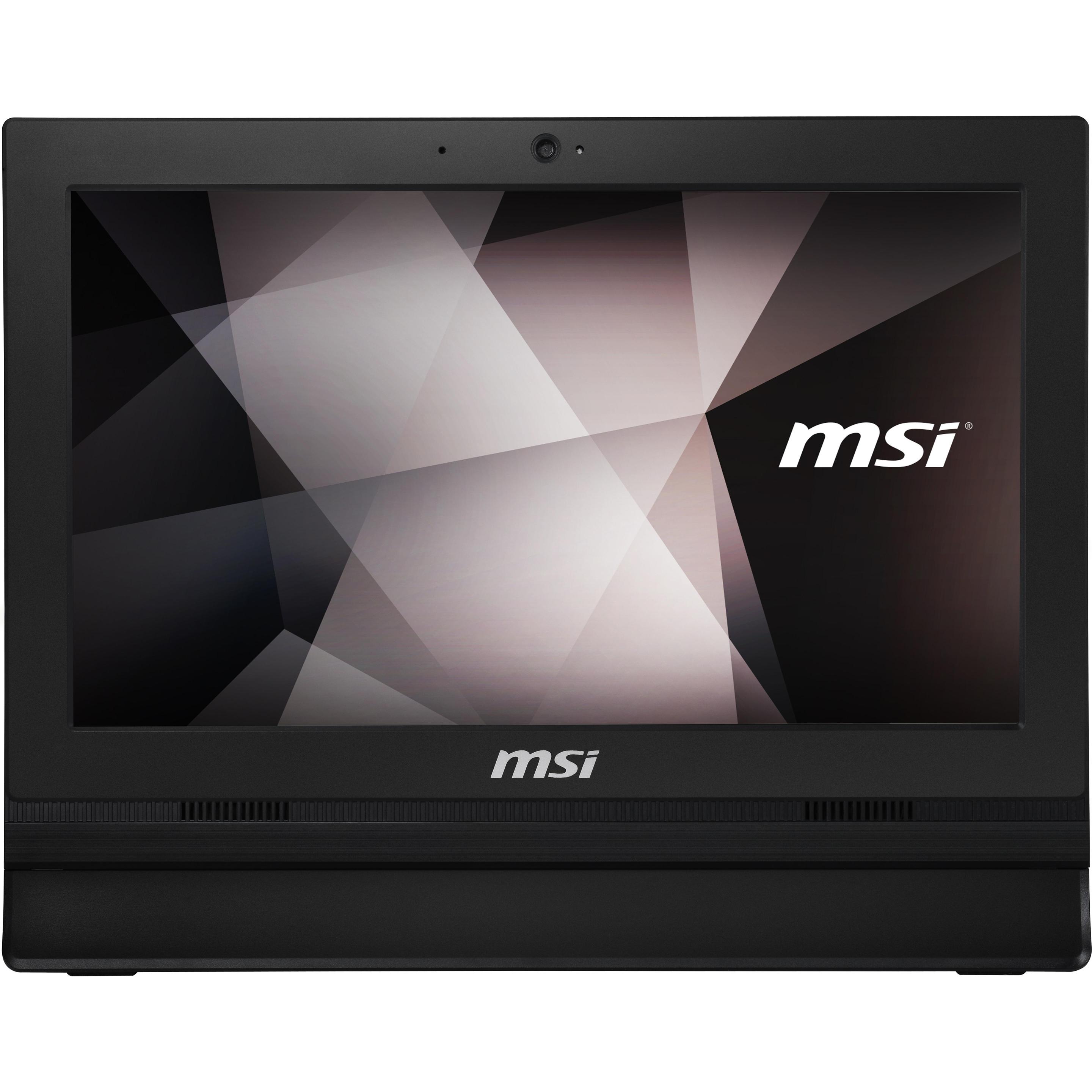 MSI PRO 16T 10M-228XDE (250 GB, 4 GB, Intel Celeron 440, Grafica Intel UHD), PC, Nero