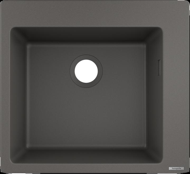 hansgrohe HG fitted sink 450 S510-F450 stone grey (Fitted sink, 51 cm, 56 cm)