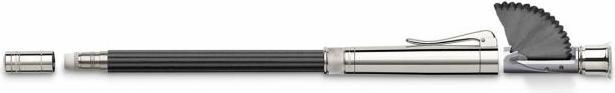 Graf von Faber Castell Bleistift mit platinierter Schutzkappe (1 x)