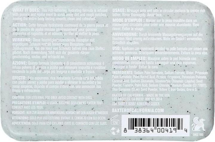 Produktbild Baxter Exfoliating Body Bar Peeling Körperseife (198 ml)