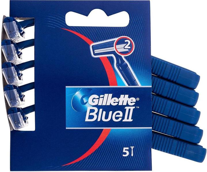Image du produit Gillette Blu II Chronium Coating Set de rasoirs jetables 5 pièces