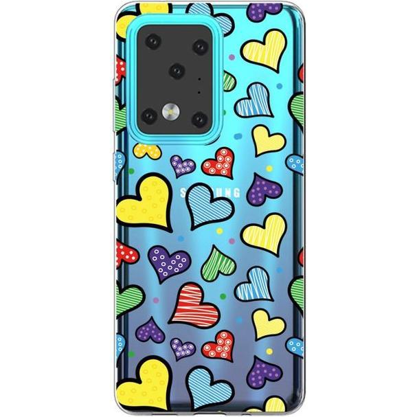 MU Style Softcase Image Plastik Series (Samsung Galaxy S20 Ultra), Smartphone Hülle, Mehrfarbig