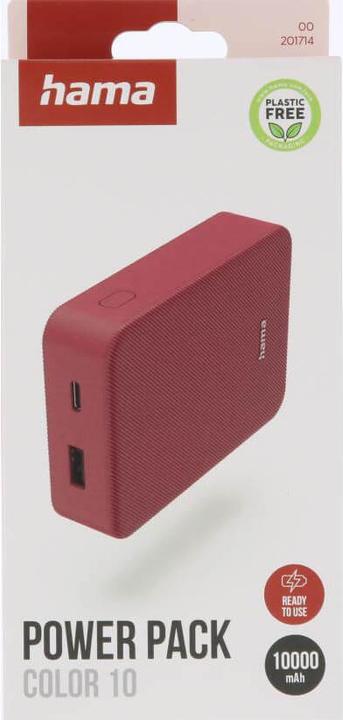 Actual product image Hama Colour 10 (10000 mAh, 37 Wh)