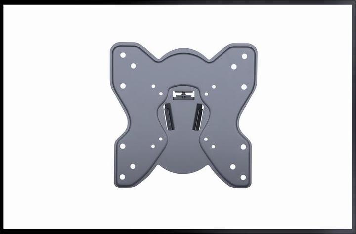 Actual product image Gembird WM-42T-03 TV wall mount (tiltable) 23-42 inch up to 25 kg (Wall, 25 kg, 23" - 42")