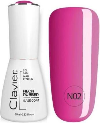 Produktbild Clavier Luxury Nail Neon Rubber Base N02 10Ml