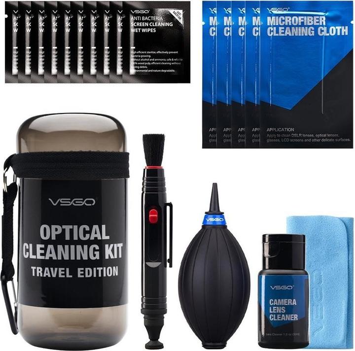 Actual product image VSGO Optical Cleaning Travel Kit