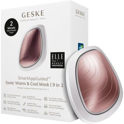 Produktbild Konjac Sponge Soniczny masażer do twarzy Cool & Warm 9w1 Geske z Aplikacją (starlight)