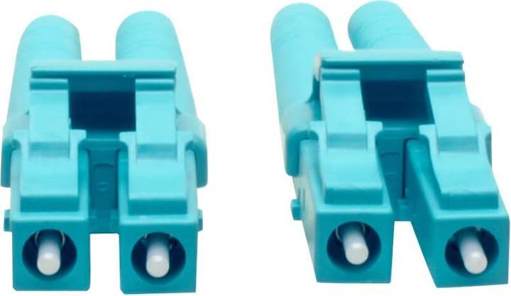 Actual product image Eaton LC to LC Multimode Duplex Fibre Optics Patch Cable 1meter - 100Gb 50/125 OM5 LC/LC L (CAT7, 1 m)