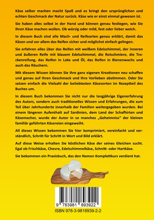 Produktbild Käse selber machen - Komplettkurs - (Deutsch, Jürgen Frech, 2020)