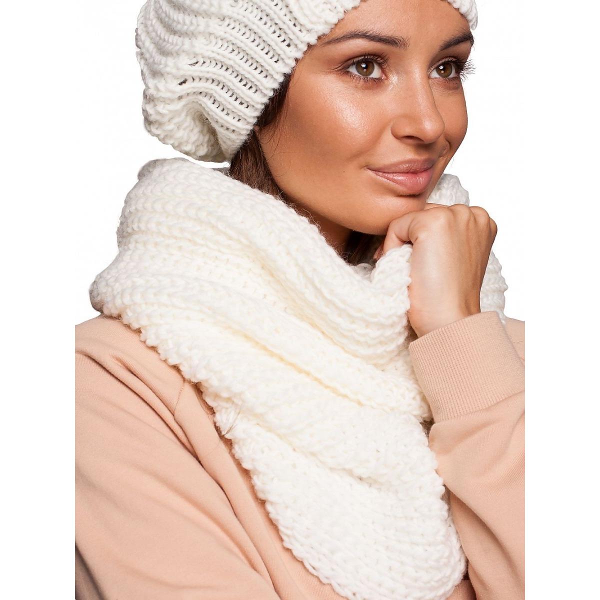 BE Knit, Schal, Schlauchschal, Beige