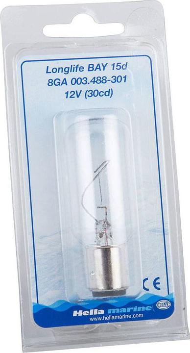 Produktbild Hellamarine Glühlampe für Positionslaternen für Seiten-Topp-Dreifarben und Signallaternen
