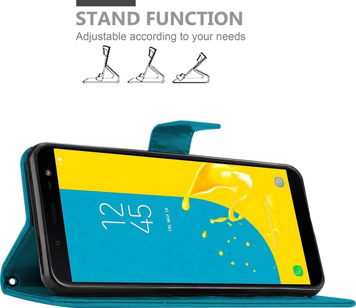 Immagine prodotto Cadorabo Copertina del libro di fiori (Samsung Galaxy J6 (2018))