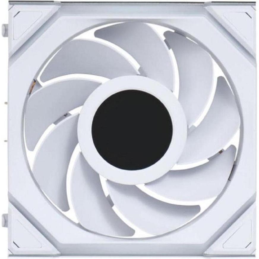 Thumbnail - Lian-Li UNI FAN SL Wireless LCD Lüfter, ARGB, PWM - Reverse Blade, 120 mm, weiss (120 mm, 1 x), PC Lüfter, Weiss