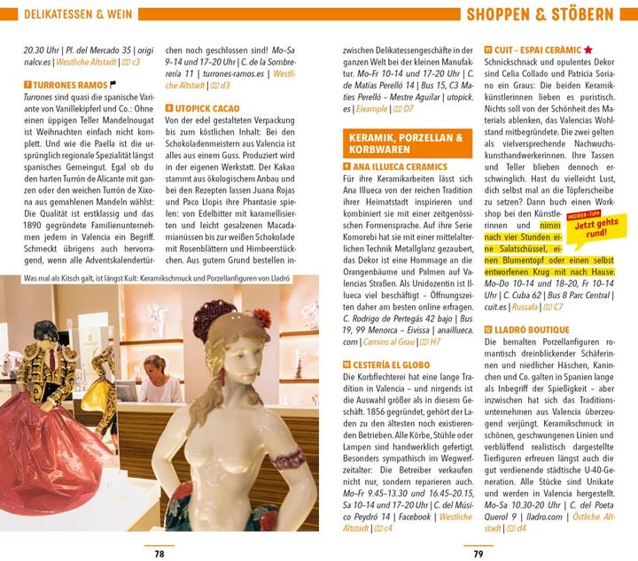 Produktbild Reiseführer Valencia (Deutsch, Julia Macher, 2023)