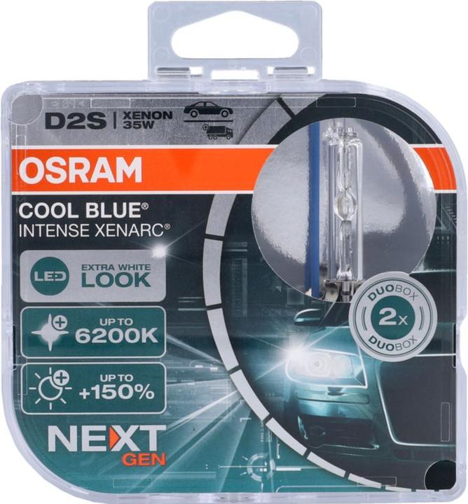 Actual product image Osram D2S Xenarc Cool Blue Intense (D2S)